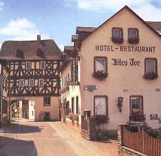 Altes Tor Hotell Boppard Eksteriør bilde